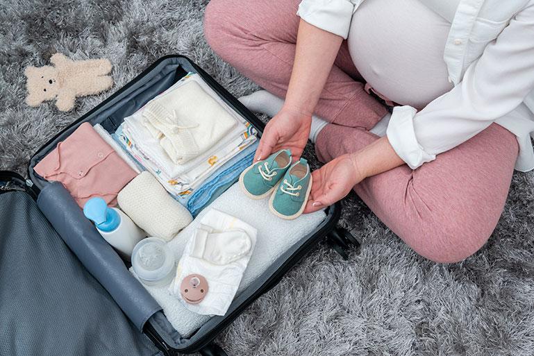 Ma valise de la maternité